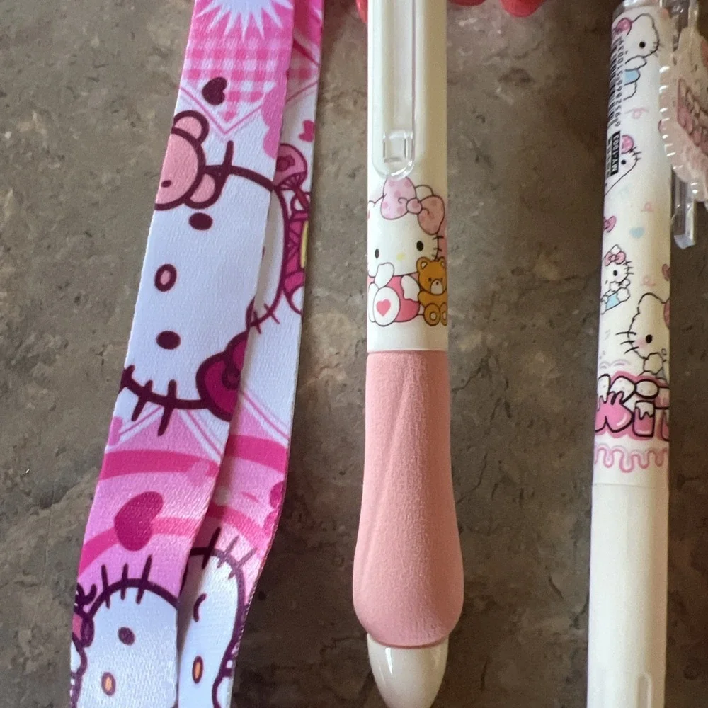 Hello‎ Kitty Lanyard, 3 Pens